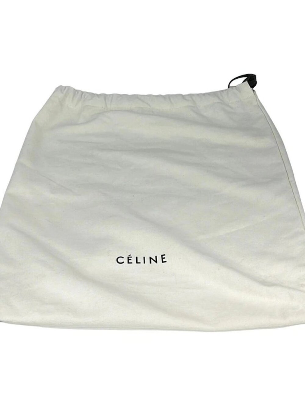 CELINE Vertical Cabas Small Gray Leather Tote Bag - Picture 8 of 11